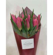 Tulipán 20 szál rózsaszin