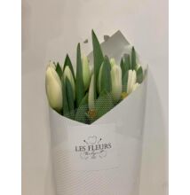 Tulipán 30 szál fehér