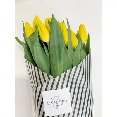 Tulipán 60 szál sárga