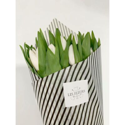 Tulipán 60 szál fehér